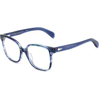 Rag & Bone RNB3053 PJP 54 Briller Kvinder Blue - Blue Pattern - 54mm