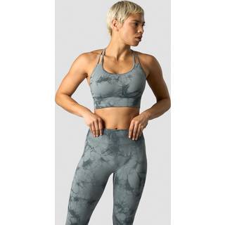 Define Seamless Tie Dye Sports Bra Stormy Blue