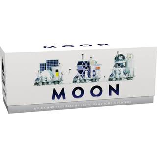 Sinister Fish Games: Moon-A Lunar Competitive Sci-Fi Board Game A Pick & Pass Base Building Game för 1-5 spelare i åldrarna 10