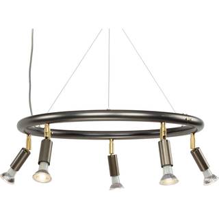 Örsjö Belysning Star rund 5 loftspotlight Ø60 cm Stål
