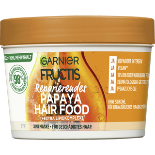 Garnier Fructis Hair Food 3in1 papaya reparerende maske 142.38 DKK/1 L