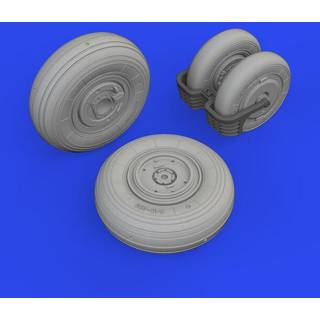 MiG-29 wheels 1/72 GREAT WALL HOBBY
