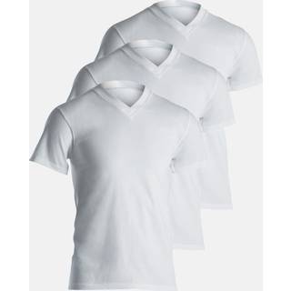 T-shirt "v-neck" 3-pak | 100% økologisk bomuld | Hvid