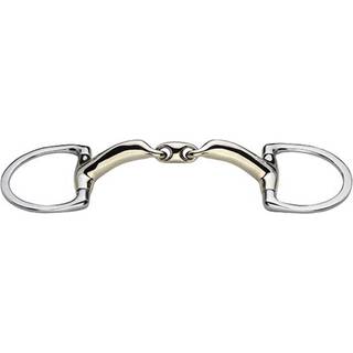 Novocontact Eggbutt bit with D-shaped rings 16 mm double jointed - Sensogan