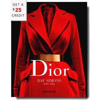 Assouline Coffee Table Books - 'Dior by Raf Simons' in Black Papaer, Cardboard, Cloth