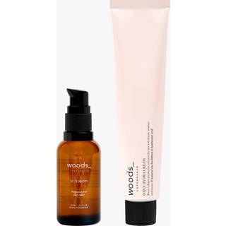 woods_ copenhagen Daily Hydra Cream + Sun Drops