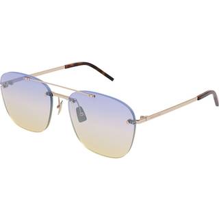 Saint Laurent SL 309 RIMLESS 004 58 Solbriller Mænd Guld - Gold - 58mm
