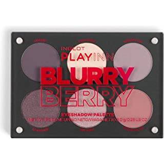 Inglot PlayInn Eyeshadow Palette Øjenskygge palette Skygge Blurry Berry 8 g - 8 g