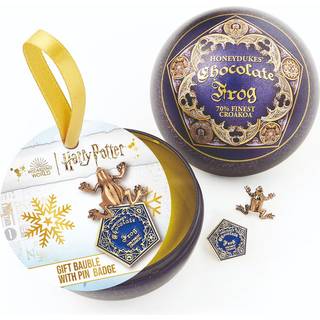 Harry Potter tree ornment with Pin Badge Deck Chocolate Frog