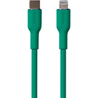 Puro Icon Soft Cable USB-C To Lightning - Grøn