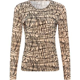 Round neck bluse - Feather - S