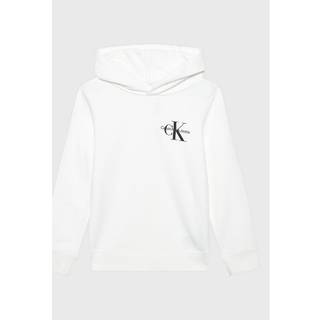 Kids' Relaxed Logo Hoodie - White - 8