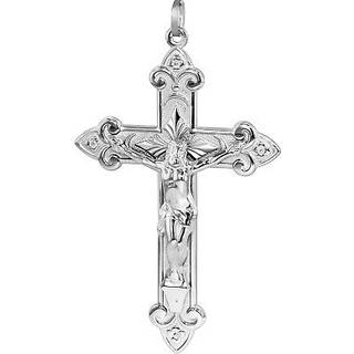 trendor 35789 Kreuz Anhänger für Männer 925 Silber 65 mm