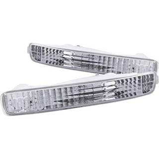 Anzo USA 511009 Honda Accord Chrome Euro m/Amber Reflector Bumper Light Assembly - (Solgt parvis)