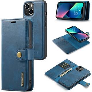DG.MING Magnet Wallet iPhone 15 Blue