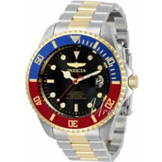 Invicta 34043 Pro Diver Sort/Gul guldtonet stål Ø47 mm