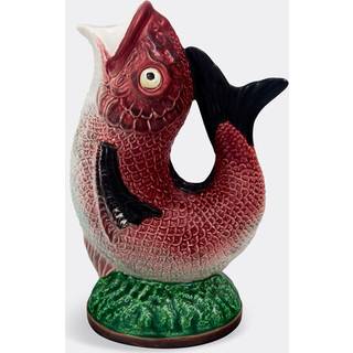 Bordallo Pinheiro Serving And Trays - 'Peixes' pitcher, large in multicolour earthenware