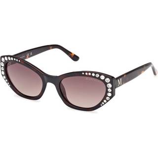 Guess by Marciano Kvinde GM00001 52F Solbriller Injiceret Dark Havana Brun Rund Normal Skygge
