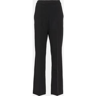 Max Mara Leisure Calca high-rise straight pants - black - XS