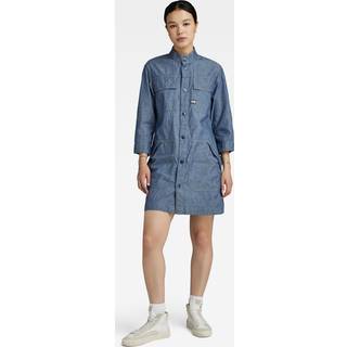 Shirt Dress - Dark blue - Women
