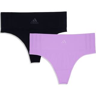 adidas 2-pak BOS Smart Micro 720 Seamless Thong Multi - Black/Pink - Small