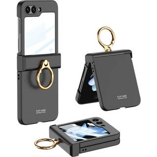 SKALO Samsung Z Flip5 GKK Flip Ring Cover - Sort
