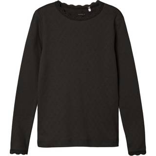Slim Fit Top Med Lange Ærmer