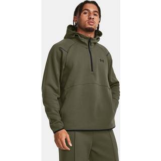 Sweatshirt med hætte Under Armour UA Unstoppable Flc Hoodie-GRN 1379811-390 Størrelse XXL