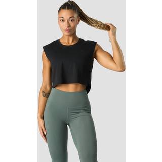 Stride Cropped Tank Wmn Black
