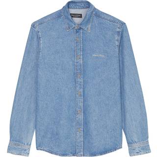 Marc O'Polo Herren Jeanshemd blau