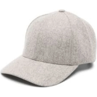 Varsity Headwear Flannel Baseball Cap Umber Beige