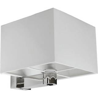 Skotlampe Casolux Wallis Small, rustfrit stål, LED, 10 - 30 V, 1.5 W, med USB-udtag + touch + kvadratisk skærm