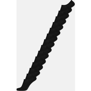 Strømper "no-show" 14-pak | Bambusviskose | Sort