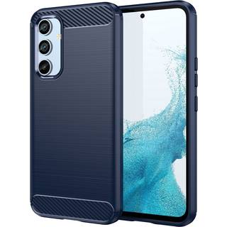 SKALO Samsung A54 5G Armor Carbon Stødsikker TPU-cover - Blå