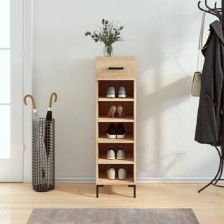 skoreol 30x35x105 cm konstrueret træ sonoma-eg