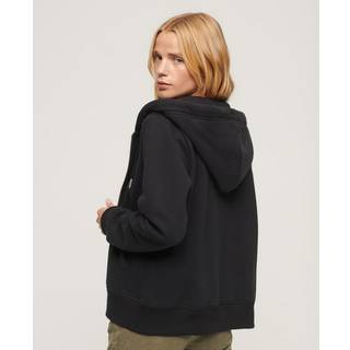 Superdry Superdry Black Essential Logo Zip Hoodie