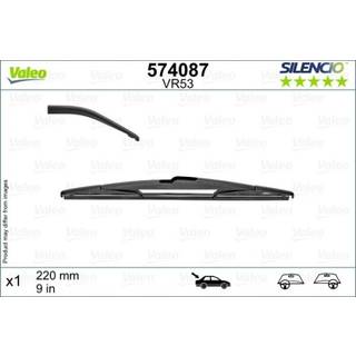 VR53 Valeo Silencio Bagrudevisker, 9 inch / 220mm lang