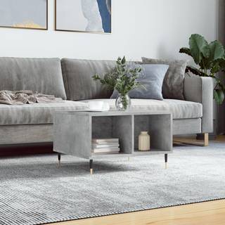 sofabord 60x50x36,5 cm konstrueret træ betongrå