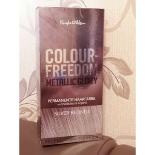 Colour Freedom Hår Hair Colour Metallic Glory Permanent Hair Colour Silver Blond 1 Stk. (73,00 kr / 1 stk.) - 1 Stk.