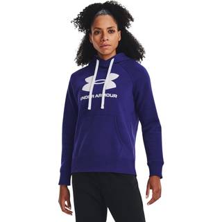 Sweatshirt med hætte Under Armour Rival Fleece Logo Hoodie 1356318-468 Størrelse S