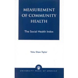 Measurement of Community Health