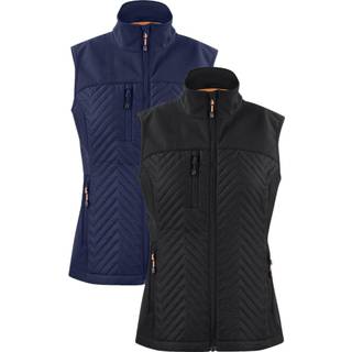 MacOne 2521048 Maverick Hybridvest dame Black L