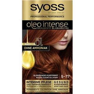 Syoss Professional Performance Oleo Intense Permanente oliefarvning 5-77 funklende kobberrød