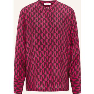 T-shirt blouse in pink printed