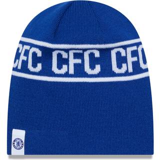 Chelsea FC Letter Blue Bobble Knit Beanie Hat newera adult unisex Blue newera adult unisex Blue newera adult unisex Blue newera adult unisex Blue newe - Osfm