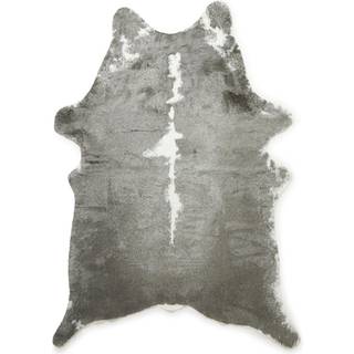 Skinnwille, Grim cowhide Tæppe 150x200 cm Mountain Grey/White