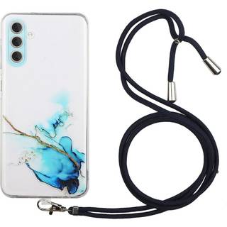 SKALO Samsung A14 4G/5G Mobilkrave Cover - Blå