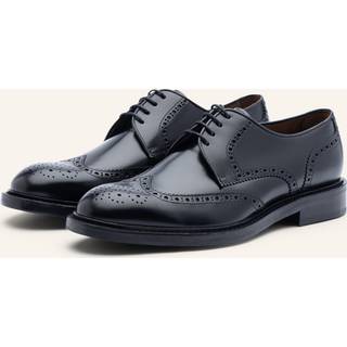LOTTUSSE Herren Budapester schwarz Glattleder