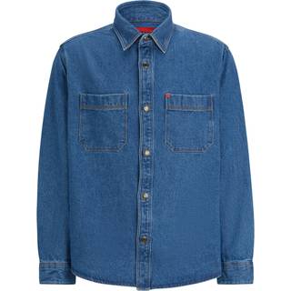 HUGO Erato Overshirt Jacket Blue
