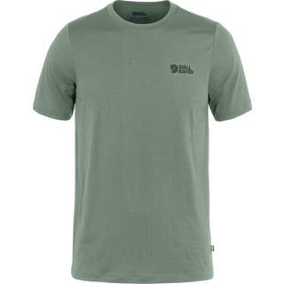 Fjällräven Abisko Wool Logo S/S Merino-shirt Herrer størrelse S farve green